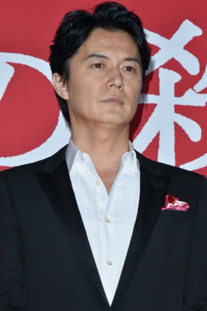 福山雅治、映画『三度目の殺人』完成披露試写会に登壇