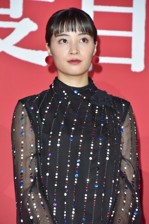 広瀬すず、映画『三度目の殺人』完成披露試写会に登壇