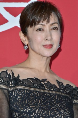 斉藤由貴、映画『三度目の殺人』完成披露試写会に登壇