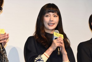 中村ゆり、ドラマW『プラージュ』完成披露舞台挨拶に登壇