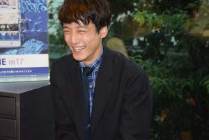 坂口健太郎、トーンモバイル新端末発売＆新CMお披露目イベントにて