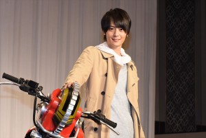 犬飼貴丈、『仮面ライダービルド』制作発表に登壇