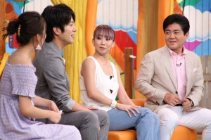 倖田來未、日本テレビ『誰だって波瀾爆笑』出演の様子