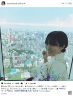 深田恭子、浴衣姿での見返り美人に反響「初挑戦可愛すぎます」