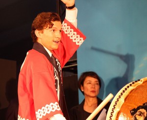 トム・ホランド、『スパイダーマン：ホームカミング』ジャパンプレミアに登壇