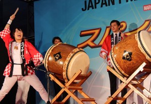 『スパイダーマン：ホームカミング』ジャパンプレミアにて