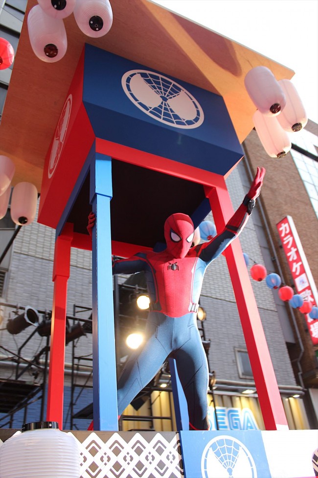 『スパイダーマン：ホームカミング』ジャパンプレミア20170807