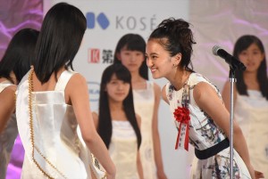 岡田結実、第15回全日本国民的美少女コンテストにて