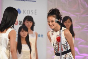 岡田結実、第15回全日本国民的美少女コンテストにて