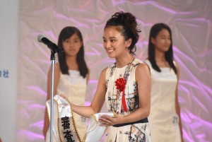 岡田結実、第15回全日本国民的美少女コンテストにて