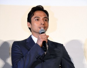 満島真之介、映画『散歩する侵略者』完成披露上映会に登壇