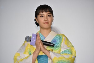 広瀬すず、映画『打ち上げ花火、下から見るか？横から見るか？』ジャパンプレミアに登壇