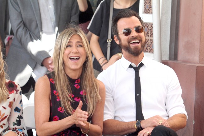 ジェニファー・アニストン、Jennifer Aniston、ジャスティン・セロー、Justin Theroux、 July 26，2017