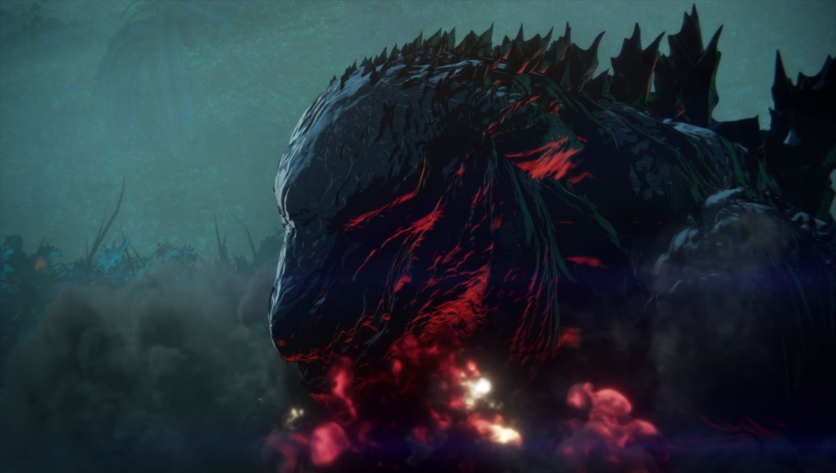 ついにゴジラの“顔”が見えた　アニメ『GODZILLA』予告編＆ビジュアル解禁