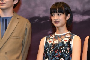 門脇麦、『ナミヤ雑貨店の奇蹟』完成披露試写会に登壇
