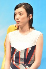 永野芽郁、NHK連続テレビ小説『半分、青い。』出演者発表会見に登壇