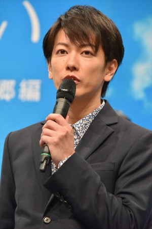 佐藤健、NHK連続テレビ小説『半分、青い。』出演者発表会見に登壇