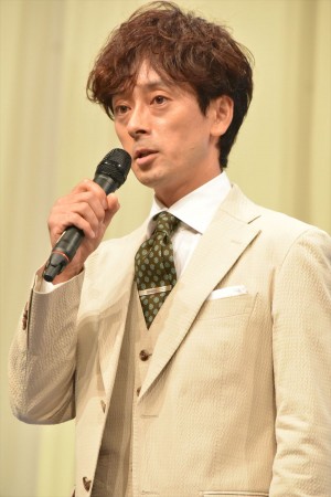 滝藤賢一、NHK連続テレビ小説『半分、青い。』出演者発表会見に登壇