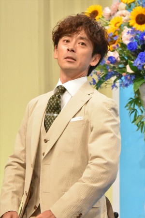 滝藤賢一、NHK連続テレビ小説『半分、青い。』出演者発表会見に登壇