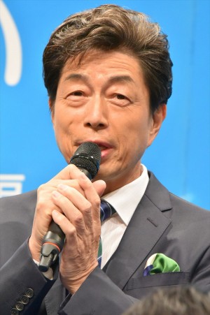 中村雅俊、NHK連続テレビ小説『半分、青い。』出演者発表会見に登壇