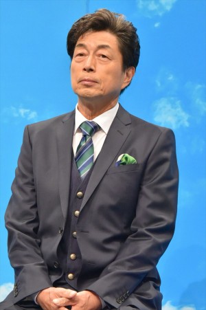中村雅俊、NHK連続テレビ小説『半分、青い。』出演者発表会見に登壇