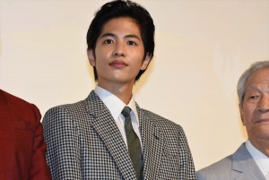 志尊淳、『植木等とのぼせもん』会見に登壇