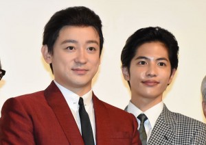 山本耕史、志尊淳、『植木等とのぼせもん』会見に登壇