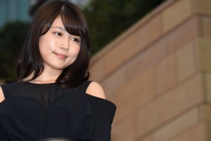 有村架純、映画『ナラタージュ』レッドカーペットに登場