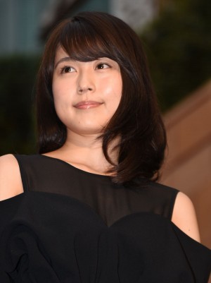 有村架純、映画『ナラタージュ』レッドカーペットに登場