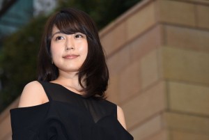 有村架純、映画『ナラタージュ』レッドカーペットに登場