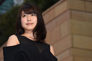 有村架純、映画『ナラタージュ』レッドカーペットに登場