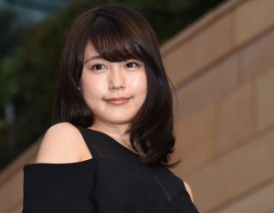 有村架純、映画『ナラタージュ』レッドカーペットに登場