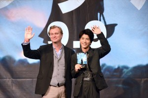 岩田剛典、『ダンケルク』クリストファー・ノーラン来日記者会見にて