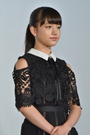 映画『ユリゴコロ』完成披露試写会＆レッドカーペットイベントに出席した清原果耶