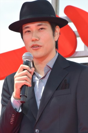 映画『ユリゴコロ』完成披露試写会＆レッドカーペットイベントに出席した松山ケンイチ