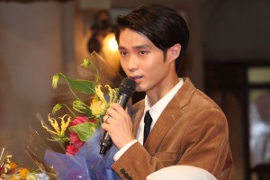 磯村勇斗、NHK連続テレビ小説『ひよっこ』クランクアップ取材会にて