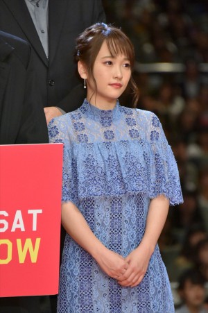 川栄李奈、『亜人』完成披露試写会に登壇