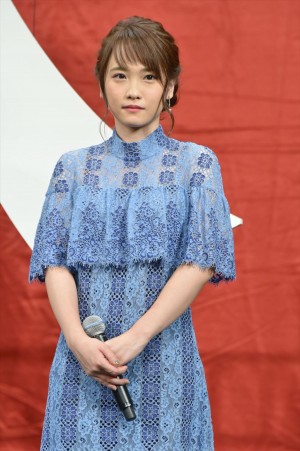 川栄李奈、『亜人』完成披露試写会に登壇