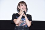 名塚佳織、『交響詩篇エウレカセブン ハイエボリューション』完成披露舞台挨拶に登壇