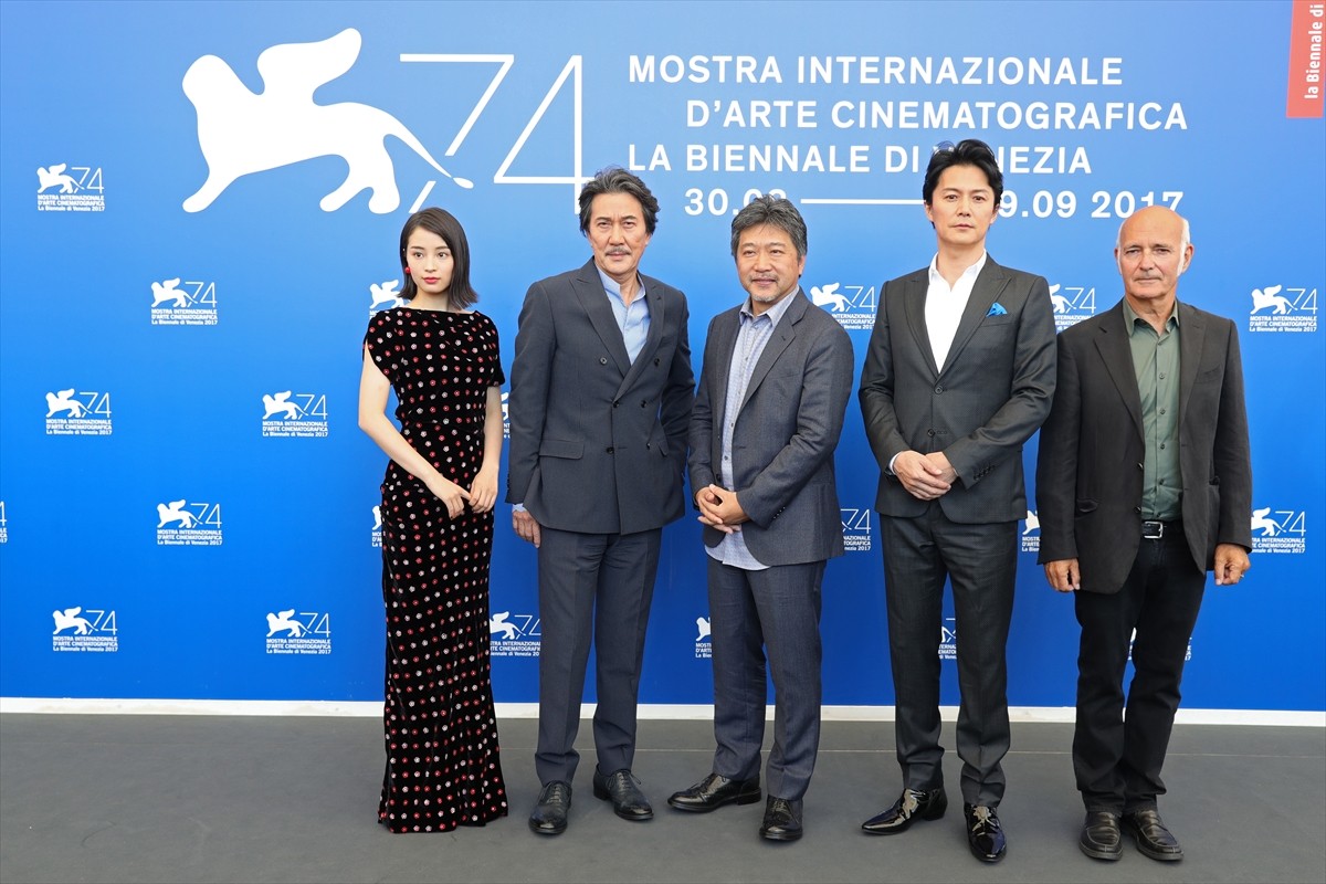 福山雅治、6分のスタンディングオベーションに感激 『三度目の殺人』ヴェネチアで上映