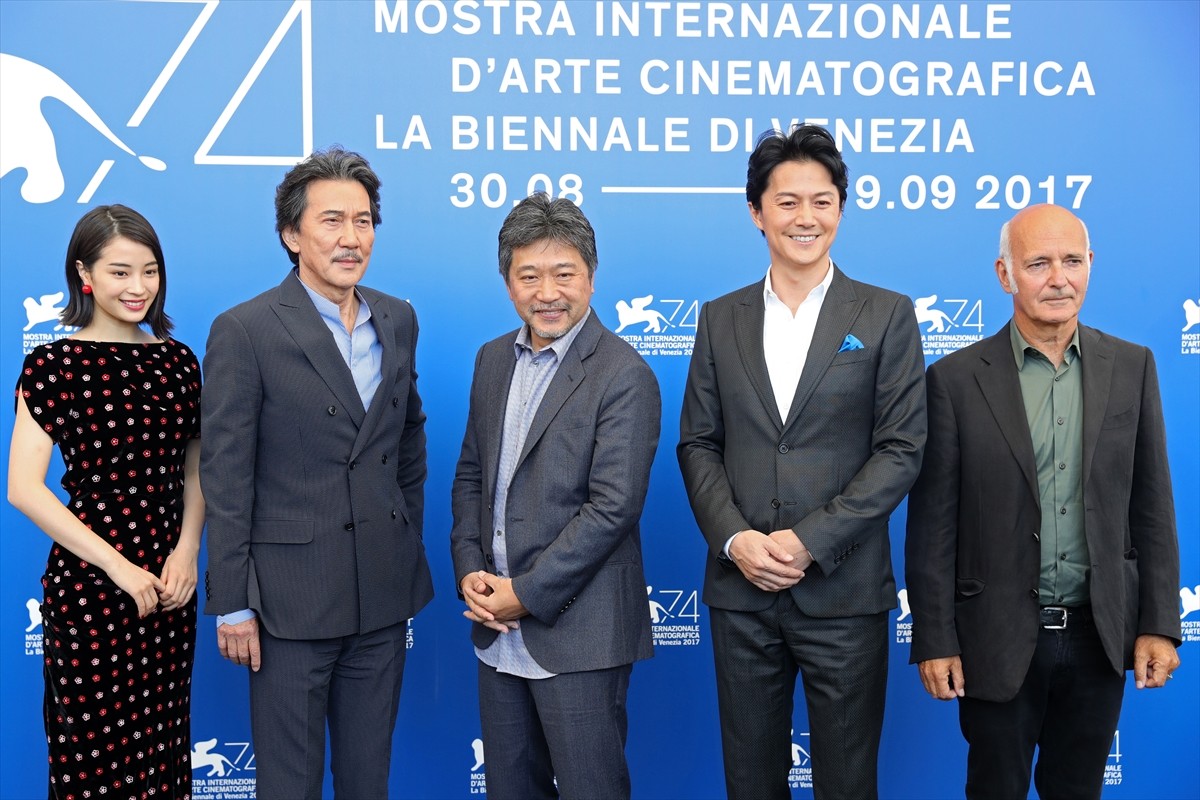 福山雅治、6分のスタンディングオベーションに感激 『三度目の殺人』ヴェネチアで上映