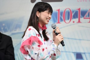 森川葵、映画『恋と嘘』完成披露試写会舞台挨拶に登壇