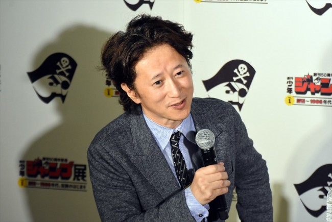 「創刊50周年記念 週刊少年ジャンプ展 VOL.1 創刊～1980年代、伝説のはじまり」原哲夫×荒木飛呂彦トークショー　20170909