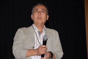 『DARK STAR／H・R・ギーガーの世界』トークショーに参加した胸組光明