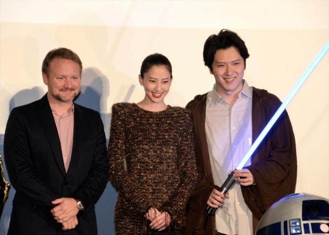 『スター・ウォーズ／最後のジェダイ』ライアン・ジョンソン監督来日イベントにて