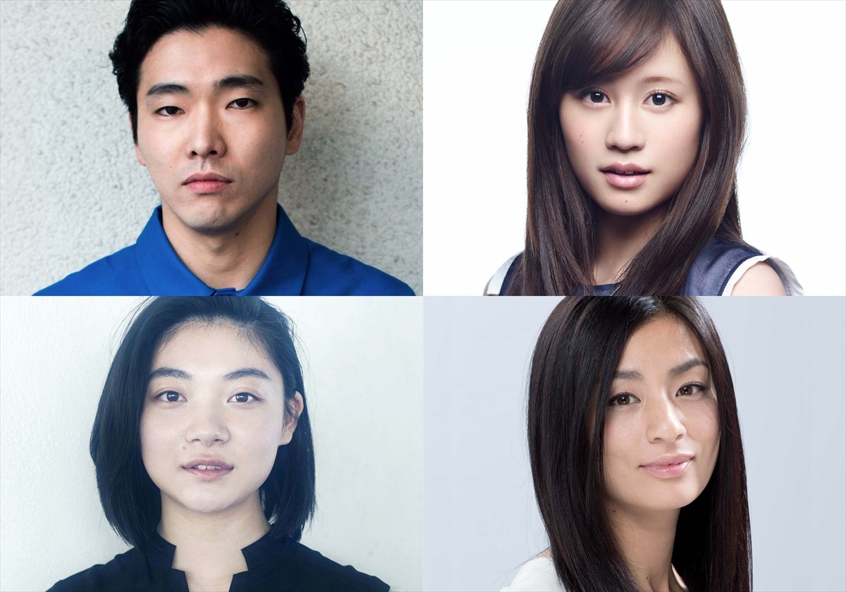 『素敵なダイナマイトスキャンダル』に出演する柄本佑、前田敦子、尾野真千子、三浦透子