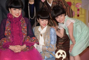 『トットちゃん！』制作記者会見での黒柳徹子、清野菜名、豊嶋花