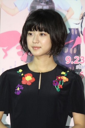黒島結菜、土曜時代ドラマ『アシガール』試写会に登場