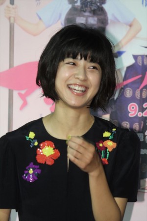 黒島結菜、土曜時代ドラマ『アシガール』試写会に登場