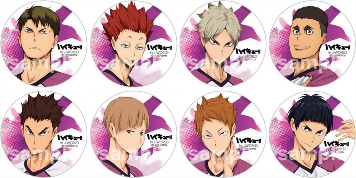 『ハイキュー!!』白鳥沢フェス、J‐WORLDで開催！ 期間限定フード＆グッズ登場
